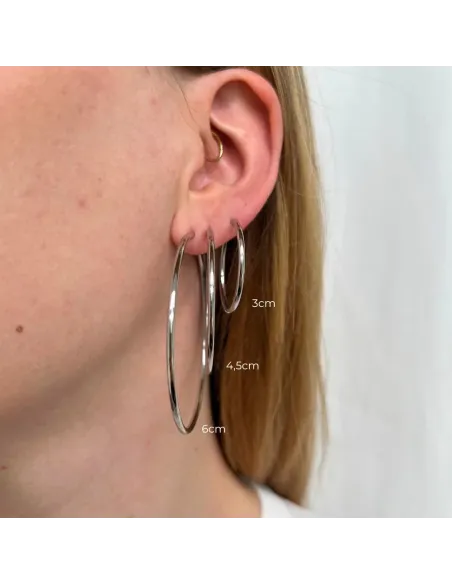 Sistie | Hoop Basic - Creoler Stål