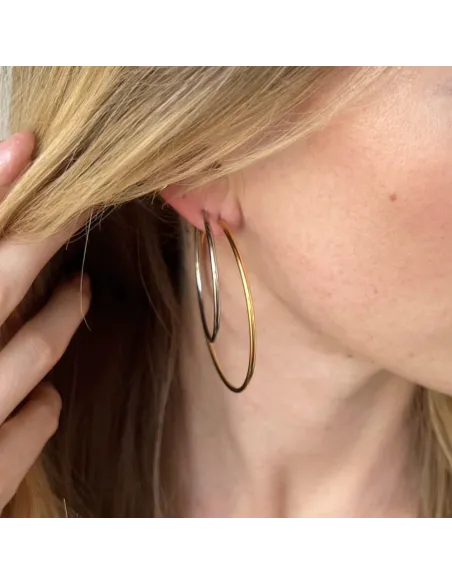 Sistie | Hoop Basic - Creoler Stål