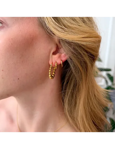 Sistie | Hoop - Creoler Forgyldt Sistie | Hoop - Creoler Forgyldt