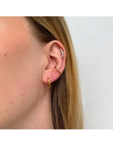 Sistie | Hoop - Creoler Forgyldt