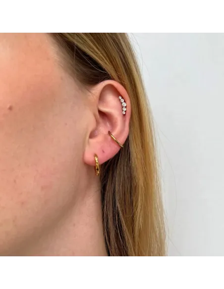 Sistie | Hoop - Creoler Forgyldt Sistie | Hoop - Creoler Forgyldt