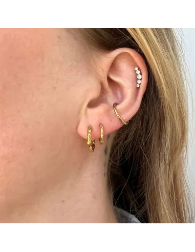 Sistie | Hoop - Creoler Forgyldt