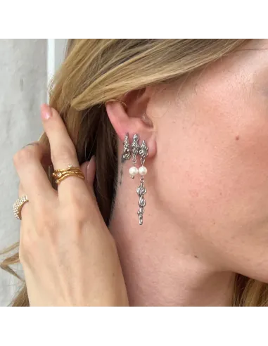 Sistie | Freja - Øreringe Stål