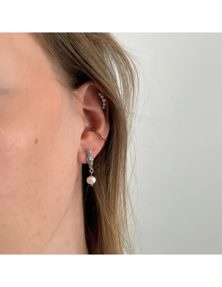 Sistie | Freja - Øreringe Stål