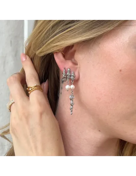 Sistie | Freja - Øreringe Stål