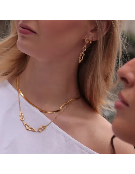 Sistie | Echo - Øreringe Forgyldt Sistie | Echo - Øreringe Forgyldt