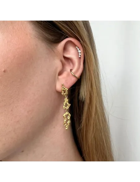 Sistie | Echo - Øreringe Forgyldt Sistie | Echo - Øreringe Forgyldt