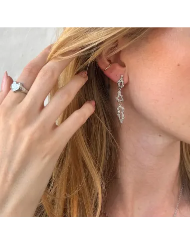 Sistie | Echo - Øreringe Stål