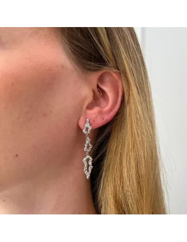 Sistie | Echo - Øreringe Stål