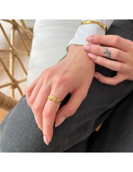 SISTIE 2ND | Freja - Ring Forgyldt SISTIE 2ND | Freja - Ring Forgyldt