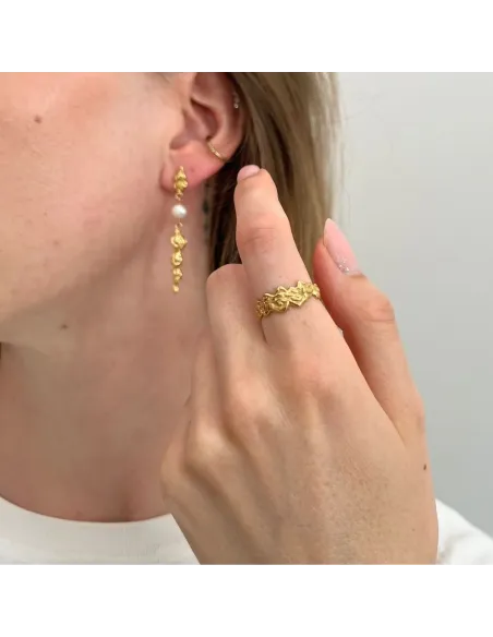 SISTIE 2ND | Freja - Ring Forgyldt SISTIE 2ND | Freja - Ring Forgyldt