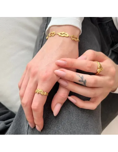 SISTIE 2ND | Echo - armbånd Forgyldt