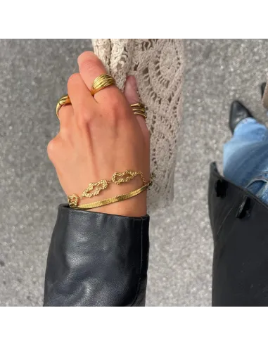 SISTIE 2ND | Echo - armbånd Forgyldt