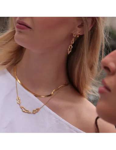 SISTIE 2ND | Echo - Halskæde Forgyldt