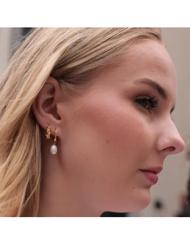 SISTIE 2ND | Freja - Creoler Forgyldt