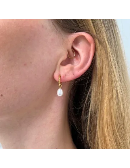 SISTIE 2ND | Freja - Creoler Forgyldt SISTIE 2ND | Freja - Creoler Forgyldt