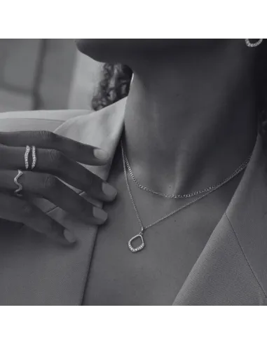 Izabell Camille | Titania - Kæde med vedhæng Sølv