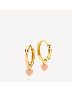 IZABEL CAMILLE | Soulheart - Øreringe Forgyldt