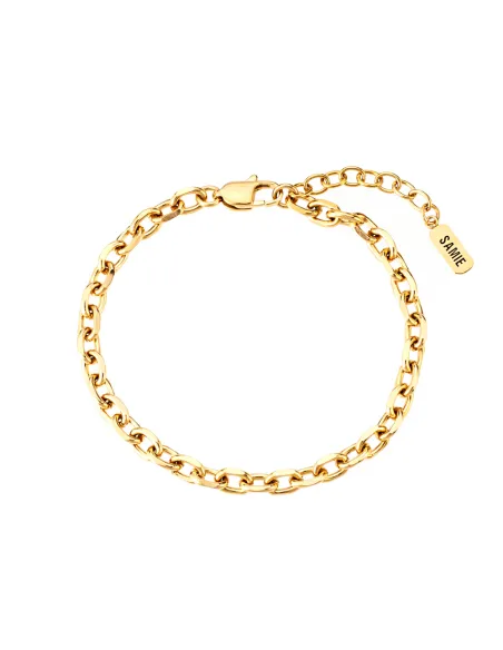 SAMIE | Anker - Armbånd Forgyldt