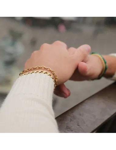 SAMIE | Anker - Armbånd Forgyldt