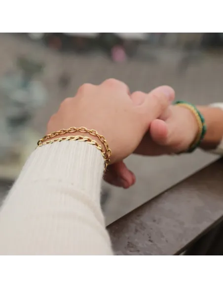 SAMIE | Anker - Armbånd Forgyldt