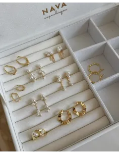 Nava Copenhagen | Attina Earrings - Forgyldt 2