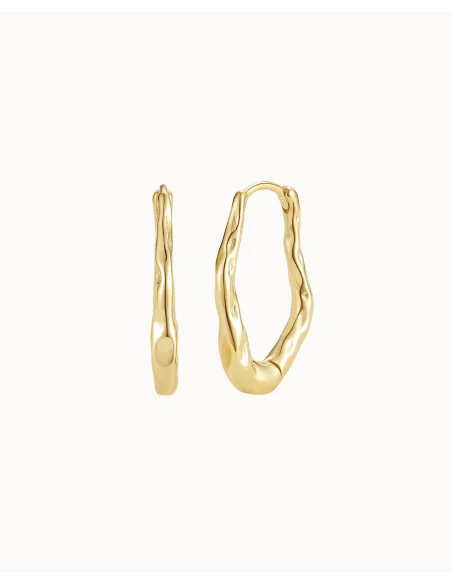 Nava Copenhagen | Nerea Earrings L - Forgyldt