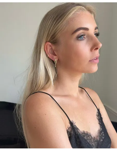 Nava Copenhagen | Syrena Earrings - Forgyldt