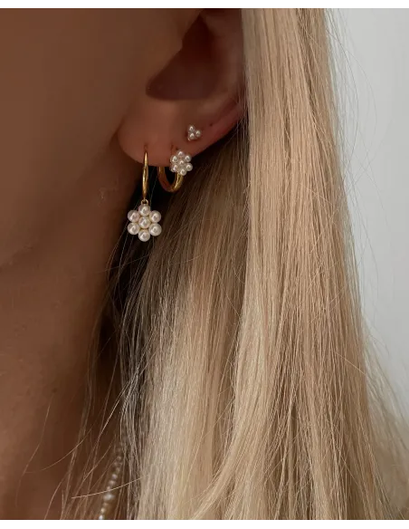 Nava Copenhagen | Tulia Petite Studs - Forgyldt