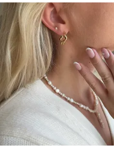 Nava Copenhagen | Lazuli Petite Studs - Forgyldt 2