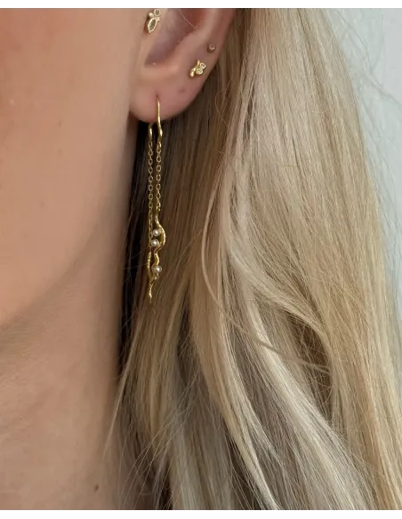 Nava Copenhagen | Velora Earrings - Forgyldt