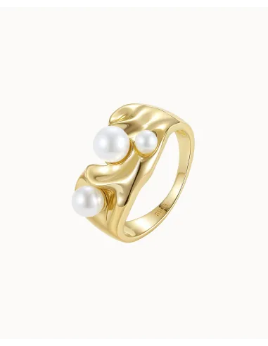 Nava Copenhagen | Adella Ring - Forgyldt