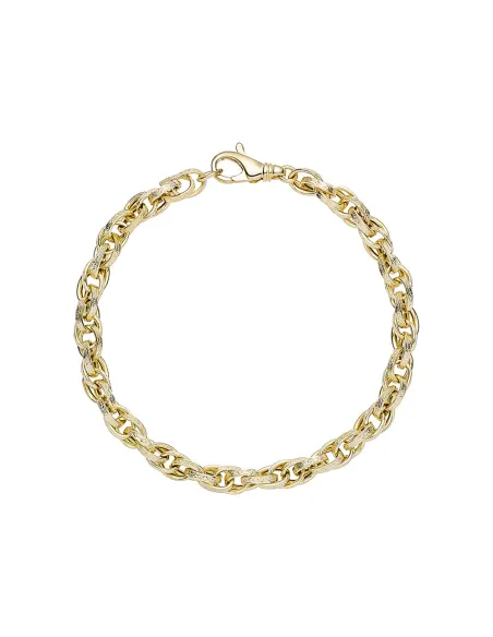 LUND COPENHAGEN | Armbånd snoet rustik 19cm 375 LUND COPENHAGEN | Armbånd snoet rustik 19cm 375