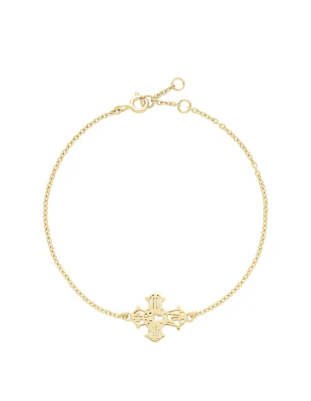 LUND COPENHAGEN | Armbånd dagmarkors åbnet 14x12mm