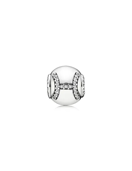 Funklende Krydsende Stjerne Charm – Sterlingsølv og 14 kt. guldbelægning med pavé Funklende Krydsende Stjerne Charm – Sterlingsølv og 14 kt. guldbelægning med pavé