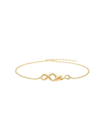 NORDAHL JEWELLERY | Sølv forgyldt armbånd SERPENS52