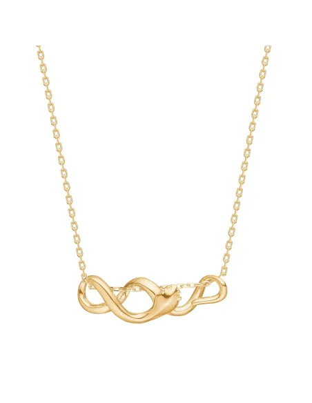 NORDAHL JEWELLERY | Sølv forgyldt halskæde SERPENS52