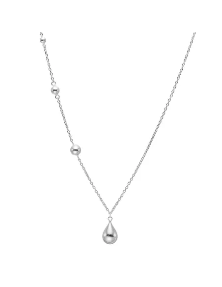NORDAHL JEWELLERY | Rhd. sølv halskæde DROPS52