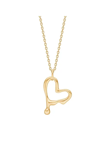 NORDAHL JEWELLERY | Forgyldt sølv halskæde FLUID52