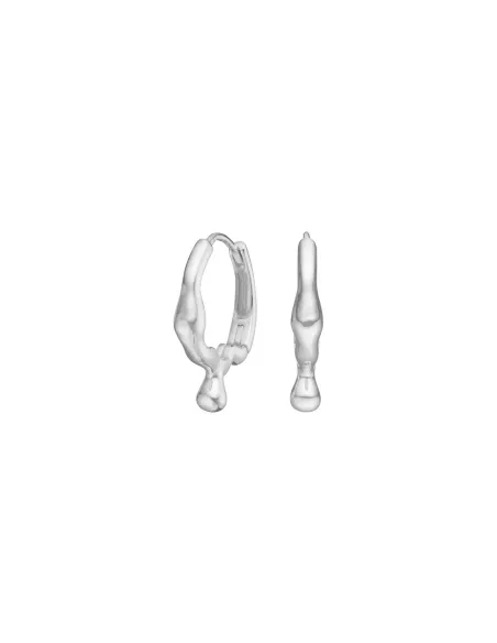 NORDAHL JEWELLERY | Sølv creoler FLUID52