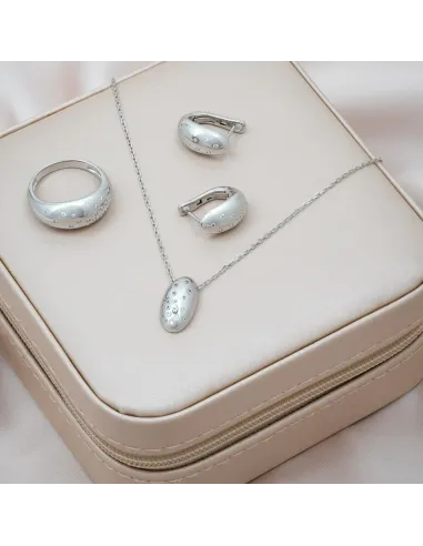 Joanli Nor | Sølv creoler RHEANOR