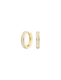 JOANLI NOR | Sølv forgyldt creoler POPNOR