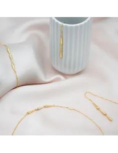 Joanli Nor | Sølv forgyldt ørehængere ROMYNOR 2