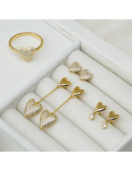 JOANLI NOR | Sølv forgyldt ring RISANOR