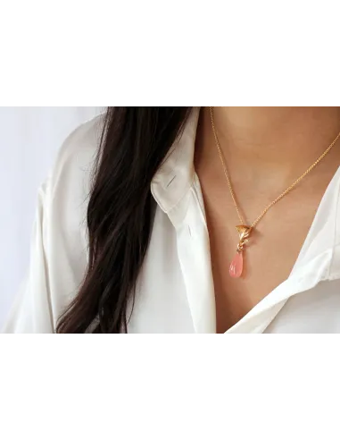 PER BORUP | Kaya guld vedhæng, stort