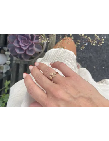 PER BORUP | Linn guld ring