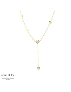 aqua dulce | Karla Y-Simple Necklace | Golden