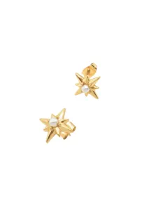 BAY BY AQUA DULCE | PEARL STAR EARRING