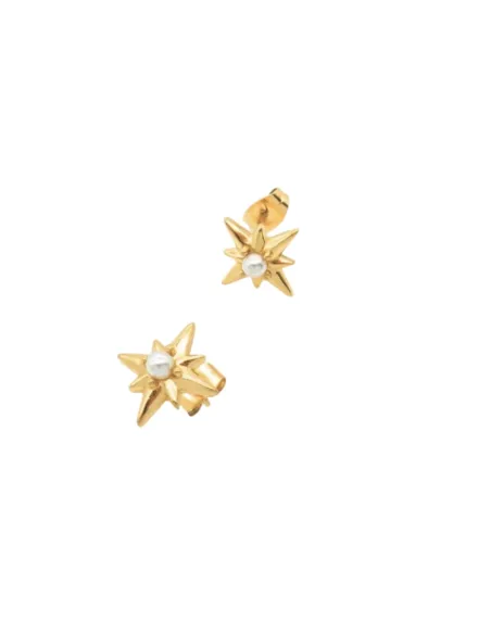BAY BY AQUA DULCE | PEARL STAR EARRING