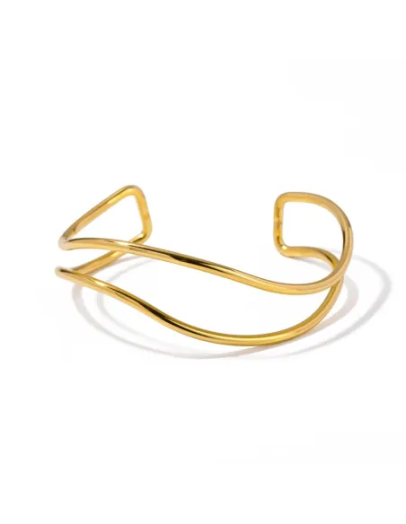 BAY BY AQUA DULCE | BIG WAVY BANGLE